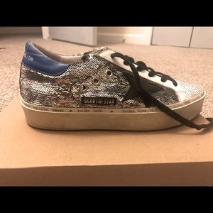 golden goose superstar sequin sneaker